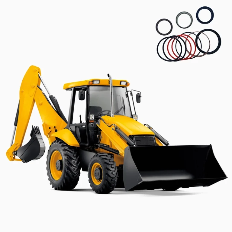 Backhoe loader seals