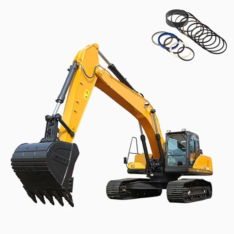 Excavator hydraulic seal replacements