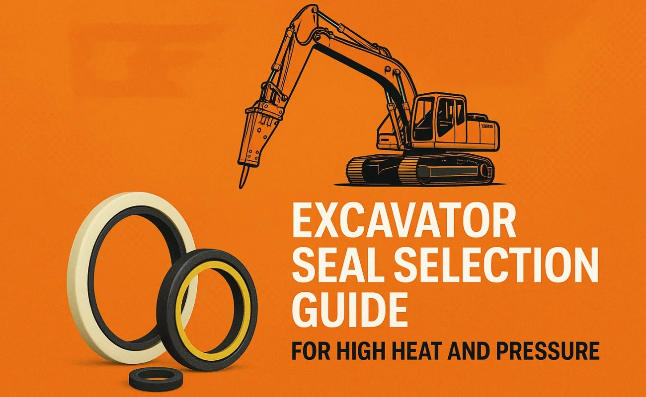 Excavator Seal Selection Guide for High Heat and Pressure