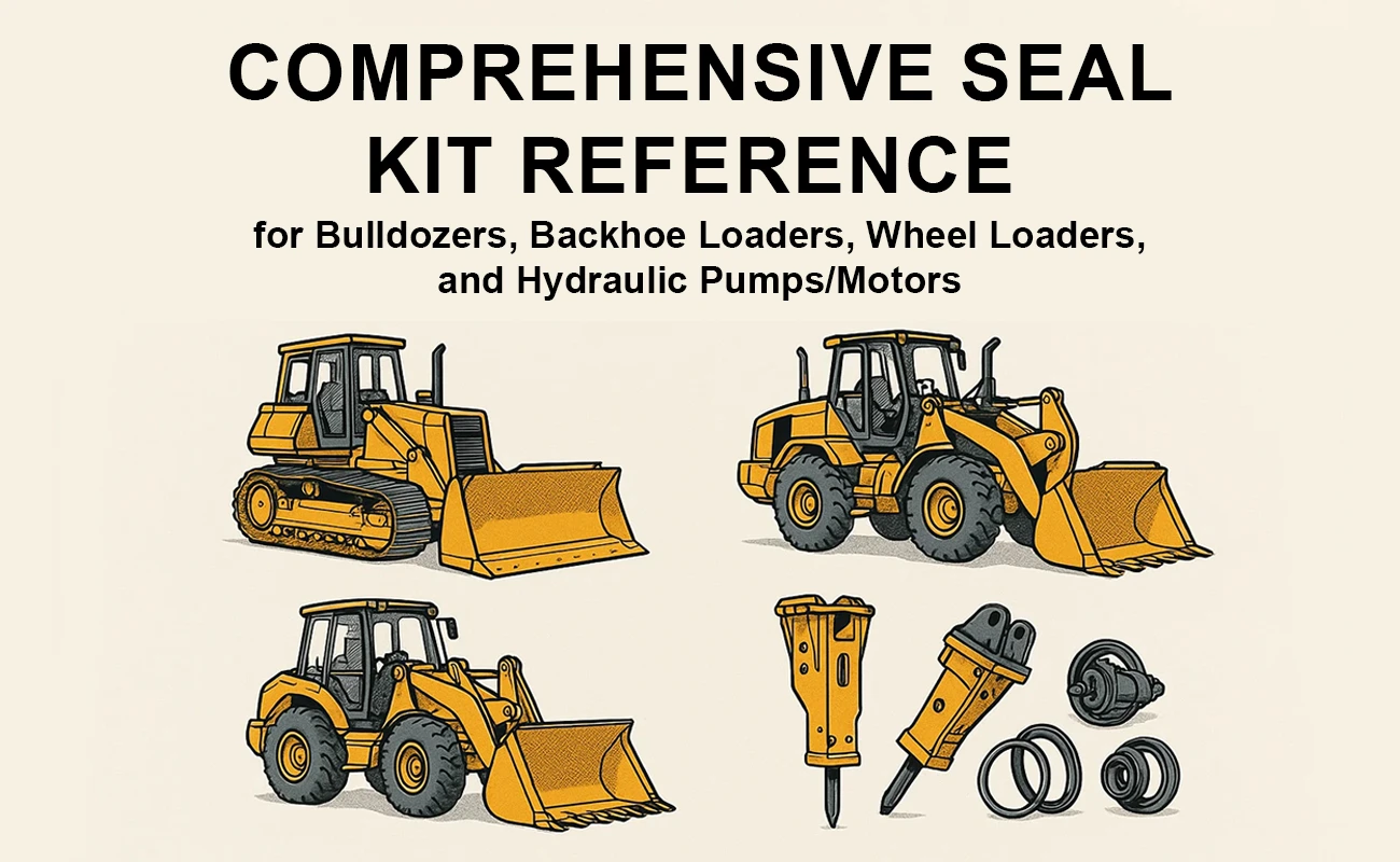 Comprehensive Seal Kit Reference for Bulldozers