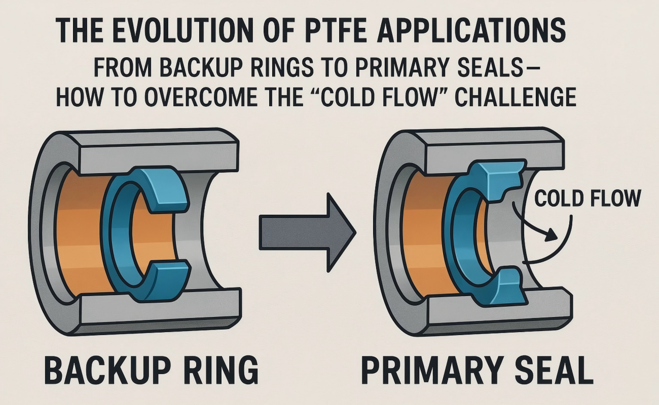 PTFE Overcomes Cold Flow