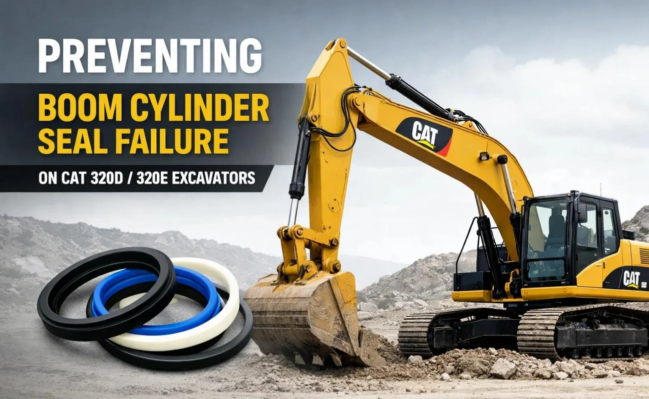 CAT 320D 320E Excavators Boom Cylinder Seal