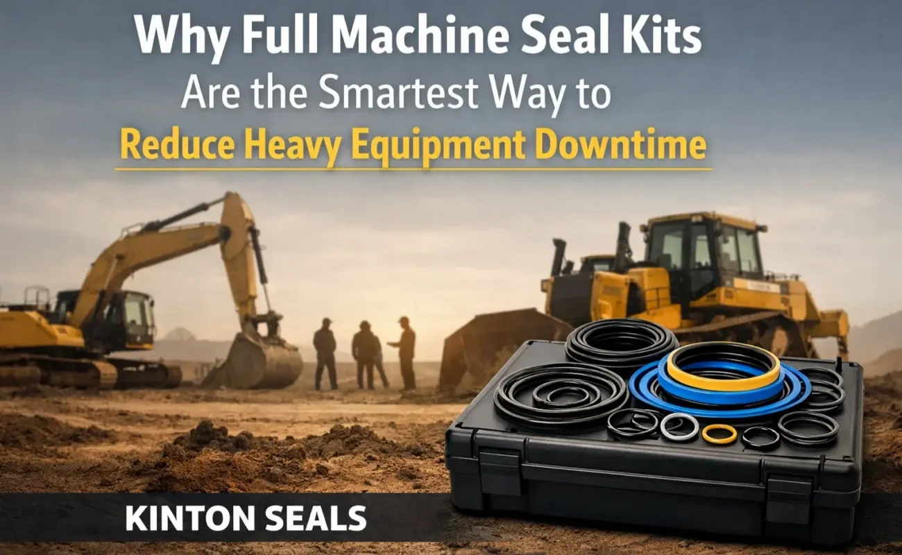 Seal Kits Reduce Heavy Equipment Downtime