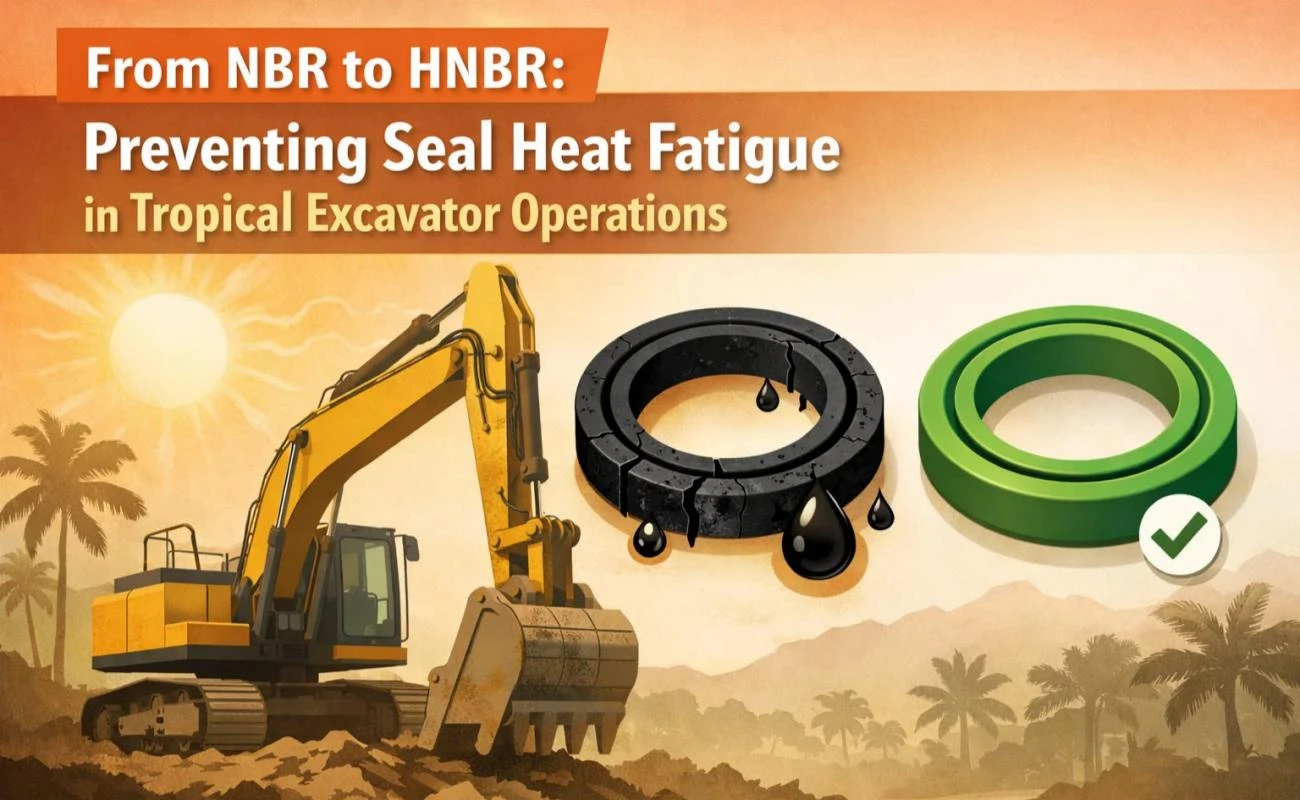 Seal Heat Fatigue in Tropical Excavator Operations
