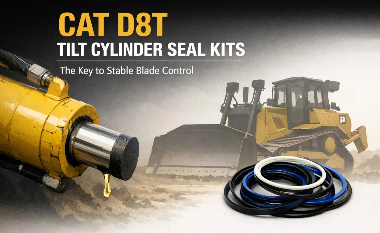 CAT D8T Tilt Cylinder Seal Kits