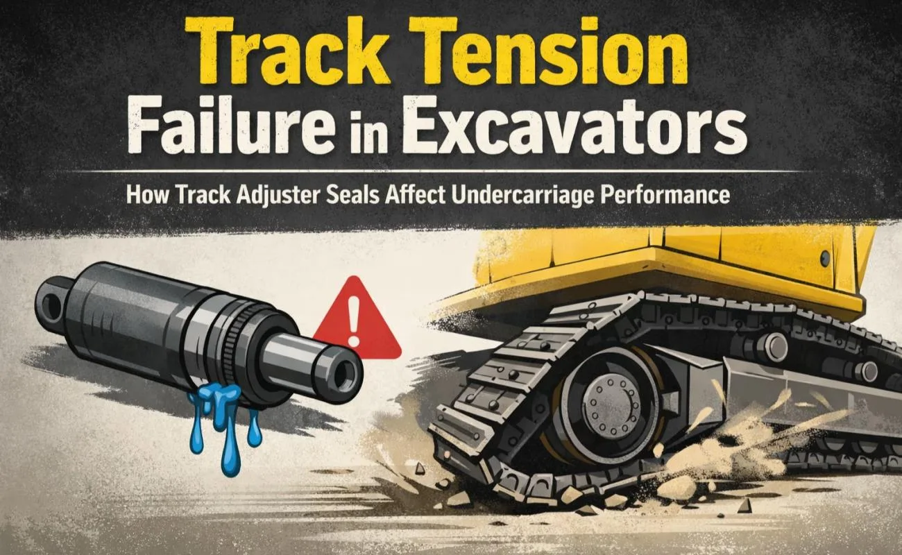 Track Adjuster Seals Affect Undercarriage Performance