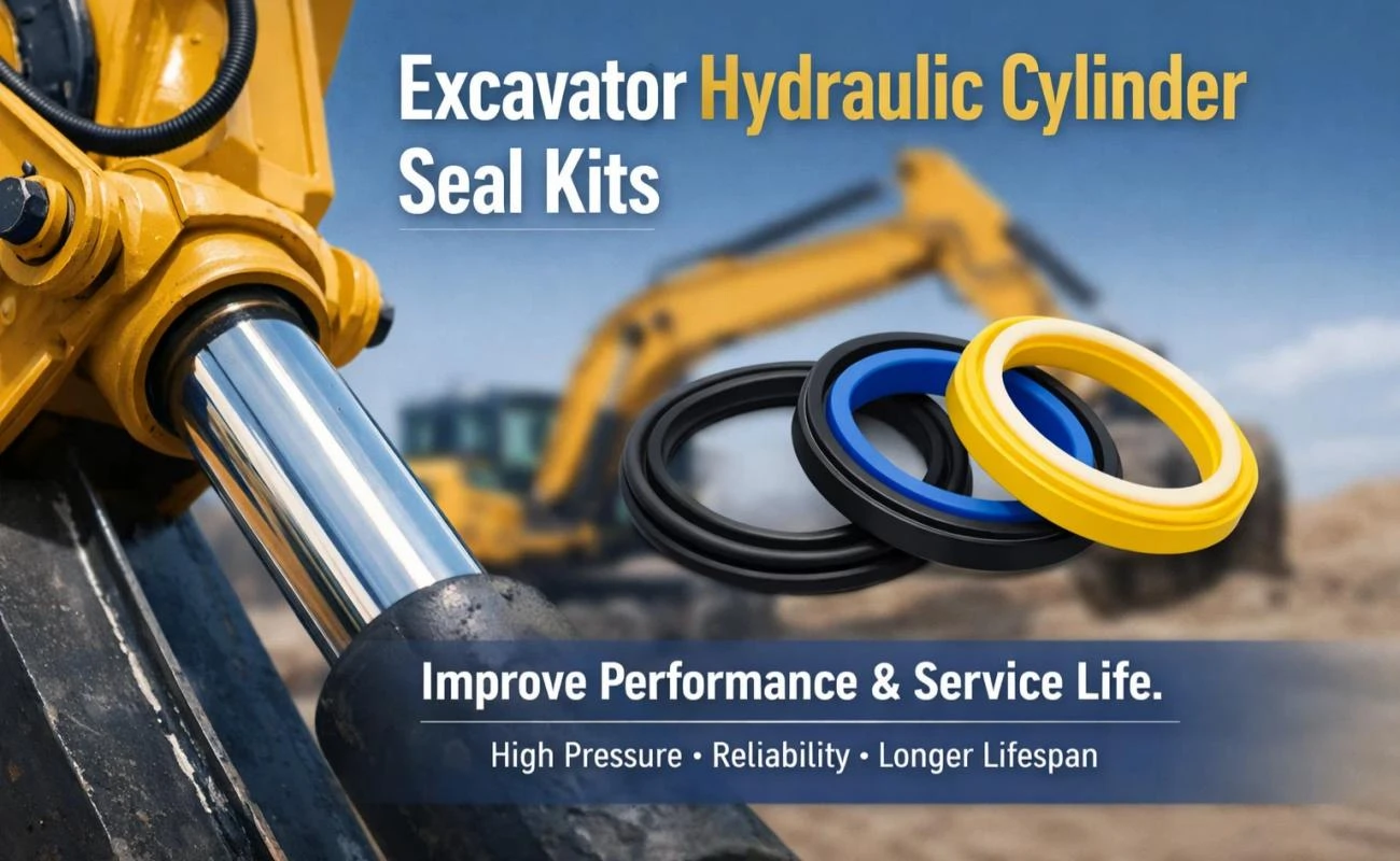 Excavator Hydraulic Cylinder Seal Kits