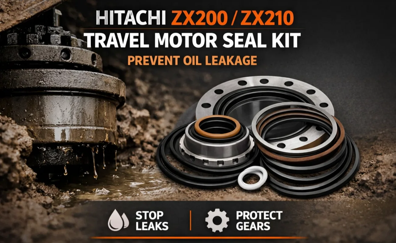 Hitachi ZX200 ZX210 Travel Motor Seal Kit
