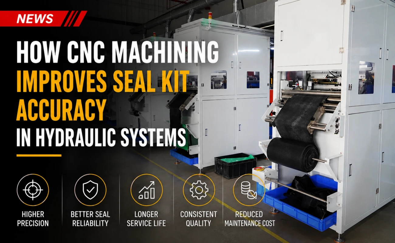 CNC Machining Improves Seal Kit Accuracy in Hydraulic Systems