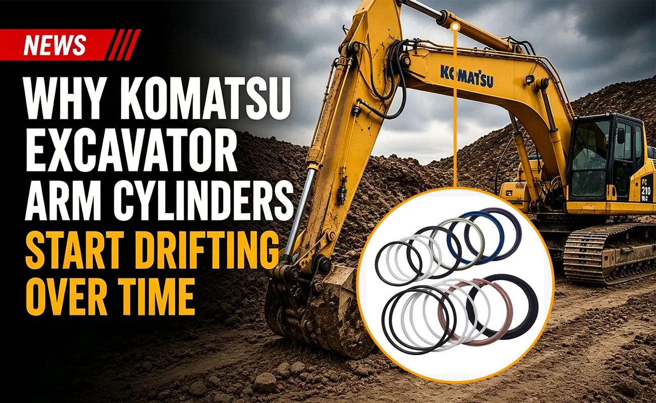 Komatsu Excavator Arm Cylinders Seal Kits