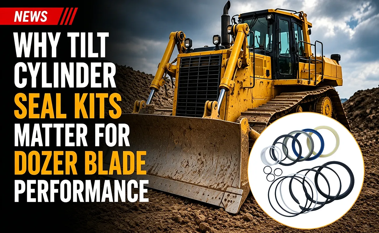 Tilt Cylinder Seal Kits Matter for Dozer Blade Performance